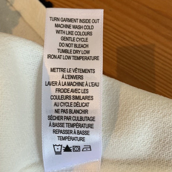 Ricki’s Size S white with black accent’s sleeveless top. - Picture 7 of 7